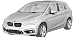 BMW F45 U0936 Fault Code